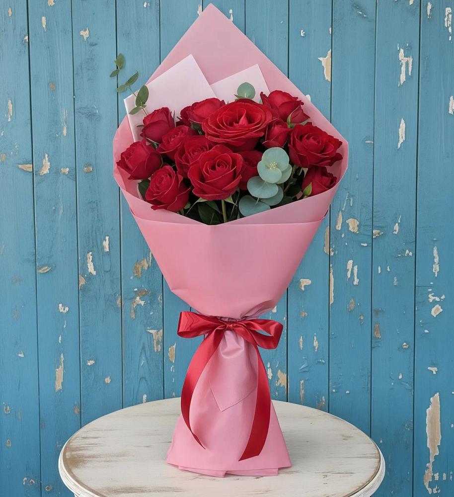 Букет цветов из: Розы в Натухаевской