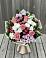 Букет цветов из: Альстромерии, Гвоздики, Розы и Хризантемы в Натухаевской