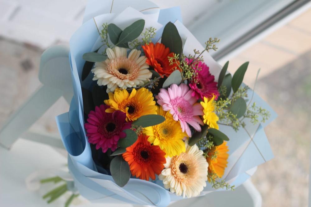 Букет цветов из: Герберы в Натухаевской