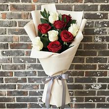 Букет цветов из:  Розы в Натухаевской