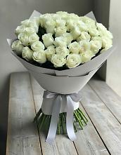Букет 35 Белых роз в Натухаевской