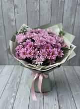 Букет цветов из:  Хризантемы #REPLACE_PRED# Натухаевской