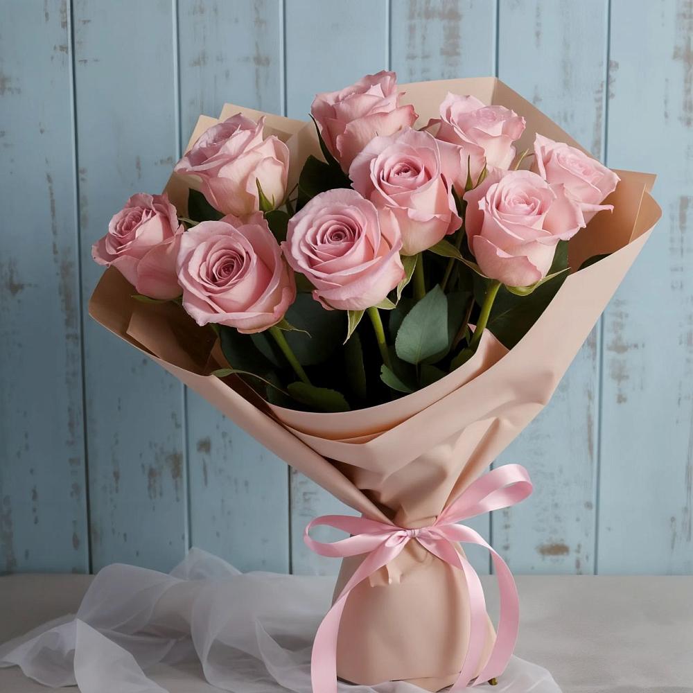 Букет цветов из: Розы в Натухаевской