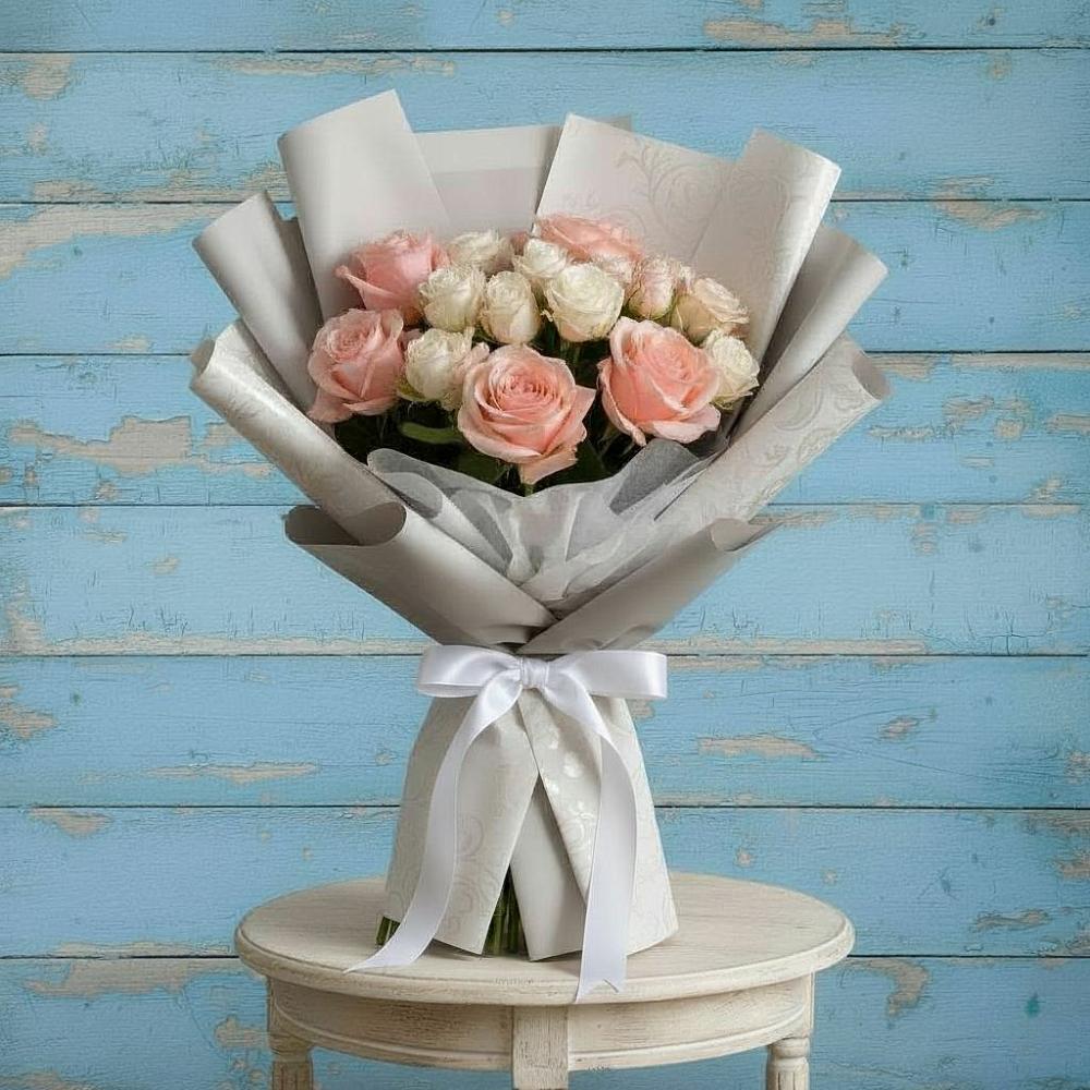 Букет цветов из: Розы в Натухаевской