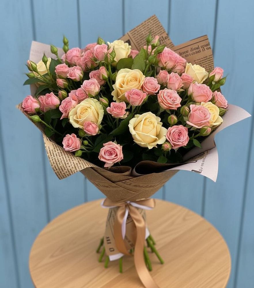 Букет цветов из: Розы в Натухаевской