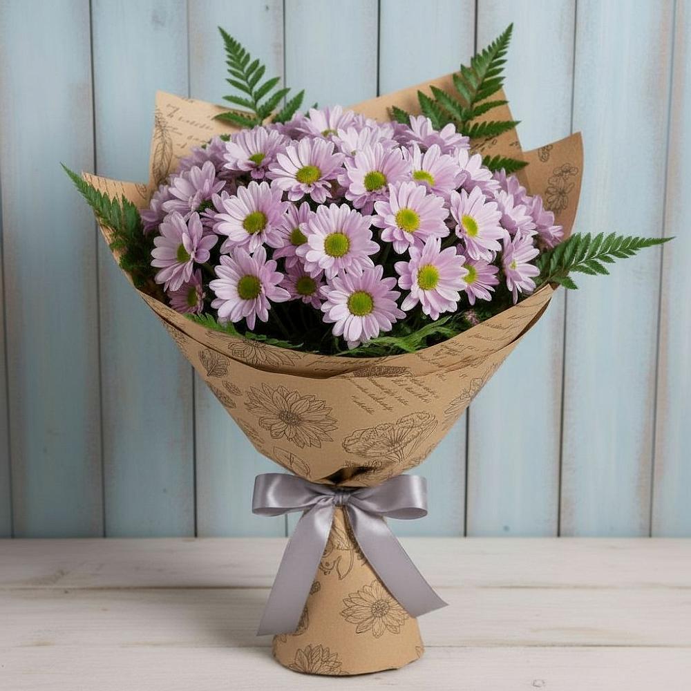 Букет цветов из: Хризантемы в Натухаевской