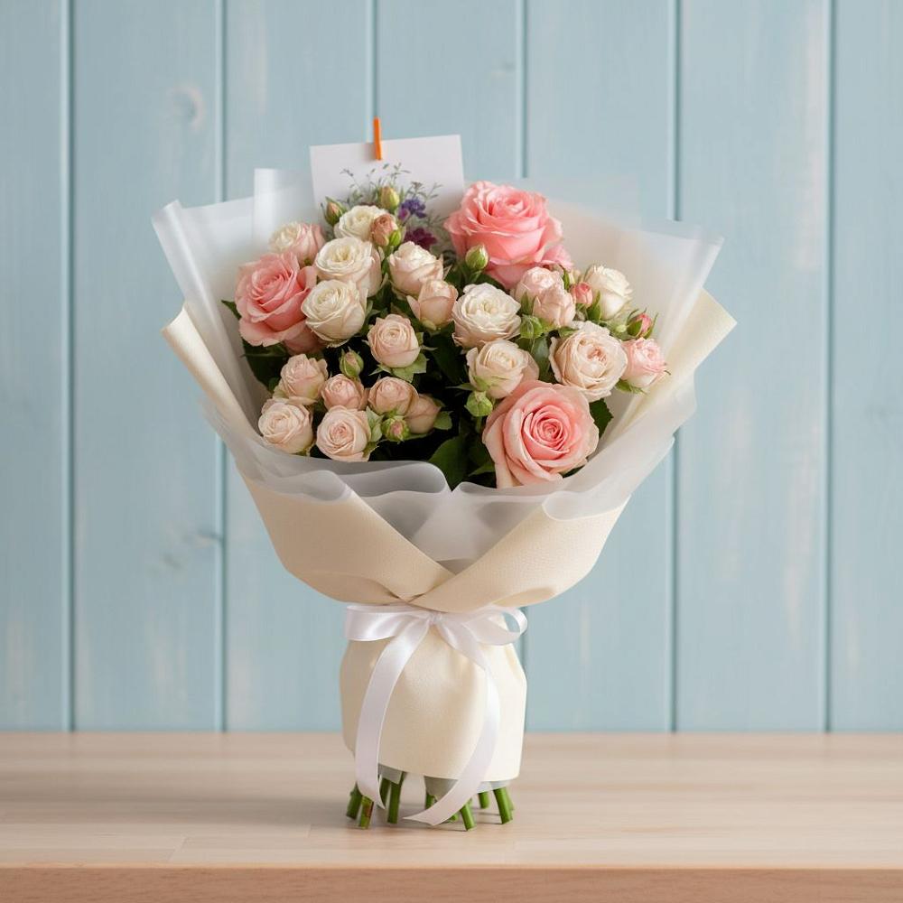 Букет цветов из: Розы в Натухаевской