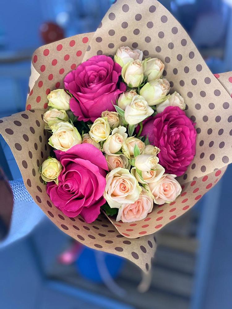 Букет цветов из: Розы в Натухаевской