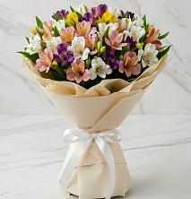 Букет цветов из:  Альстромерии в Натухаевской