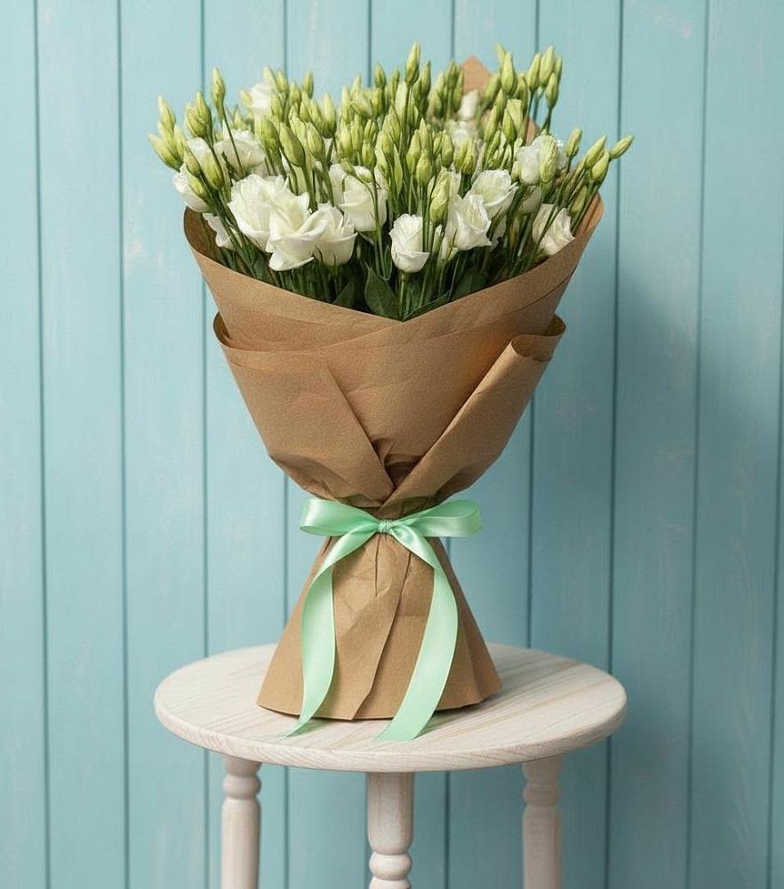 Букет цветов из: Лизиантусы в Натухаевской