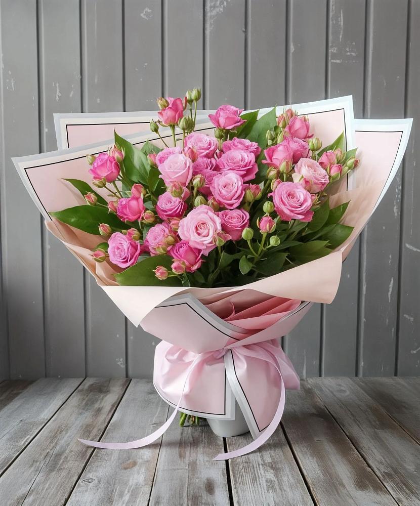 Букет Розовый кустик в Натухаевской