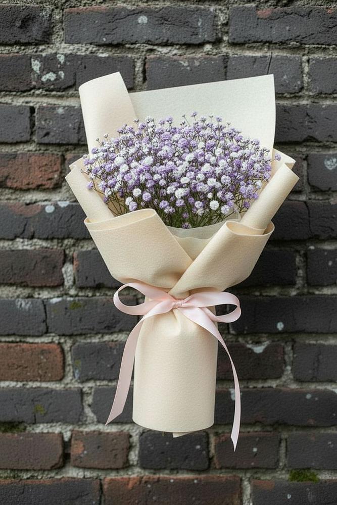 Букет цветов из: Гипсофила в Натухаевской