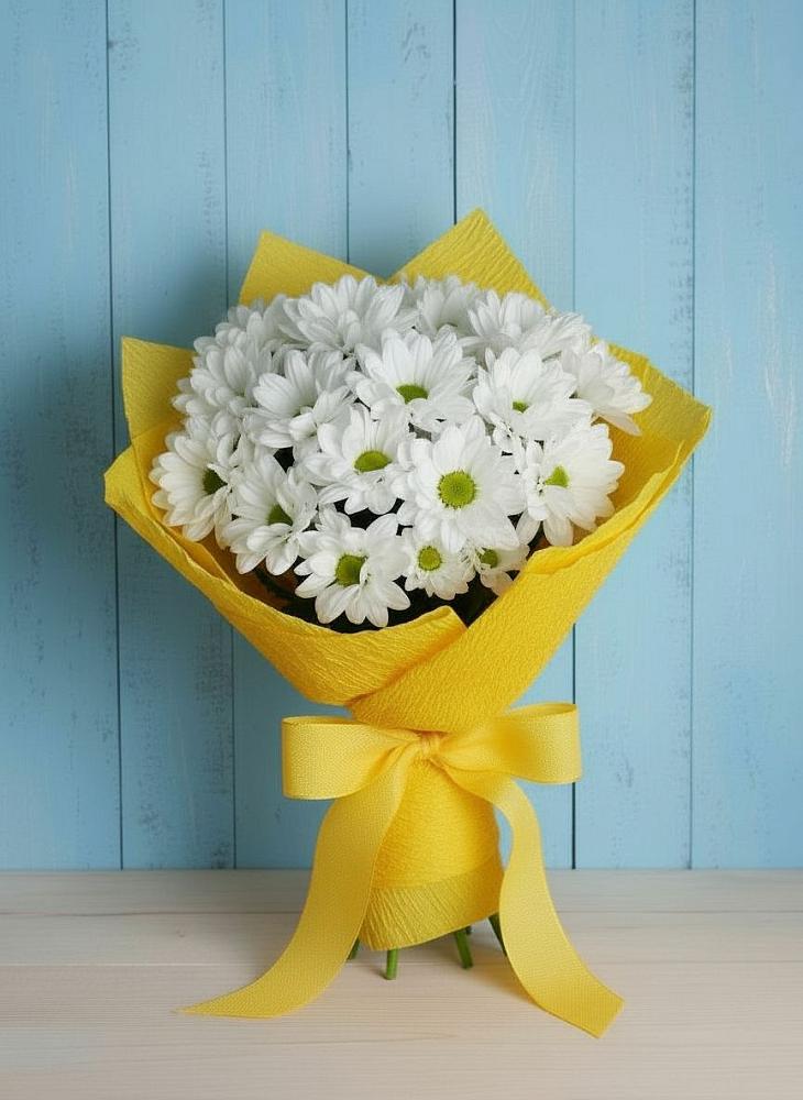 Букет цветов из: Хризантемы в Натухаевской