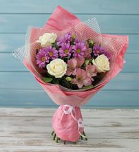 Букет цветов из:  Герберы в Натухаевской