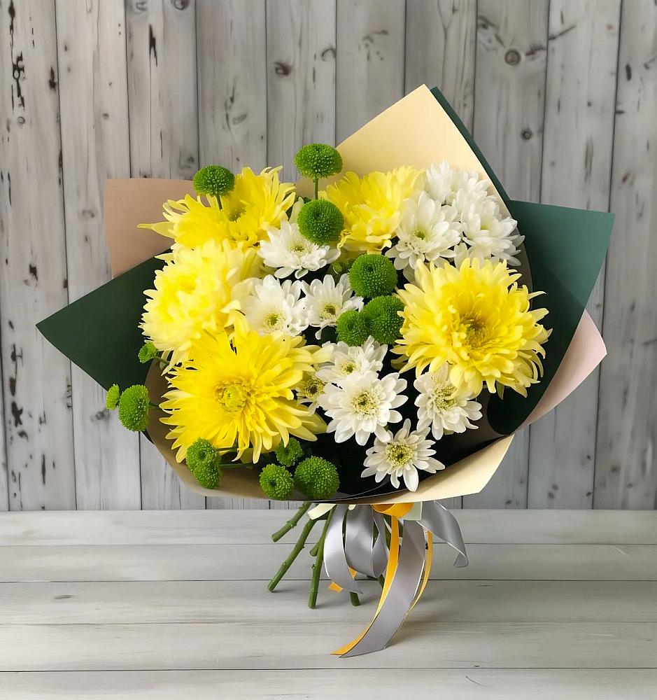 Букет цветов из: Хризантемы в Натухаевской