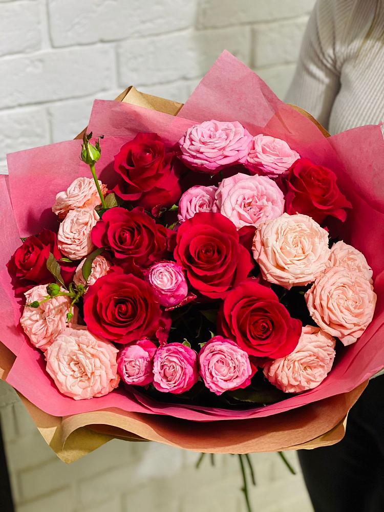 Букет цветов из: Розы в Натухаевской