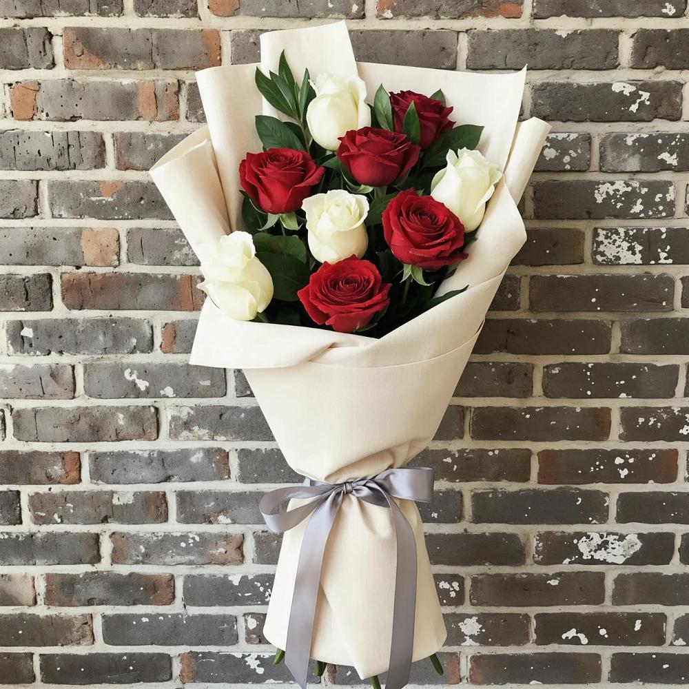 Букет цветов из: Розы в Натухаевской