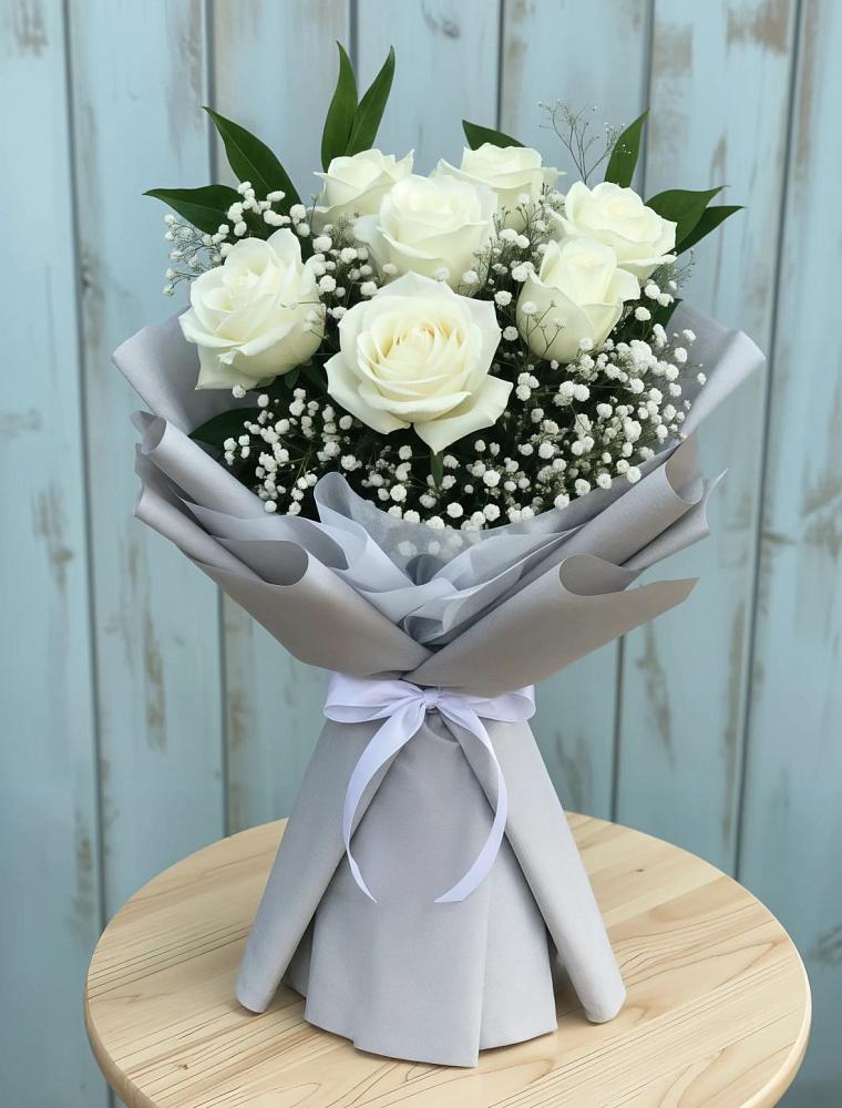 Букет цветов из: Розы в Натухаевской