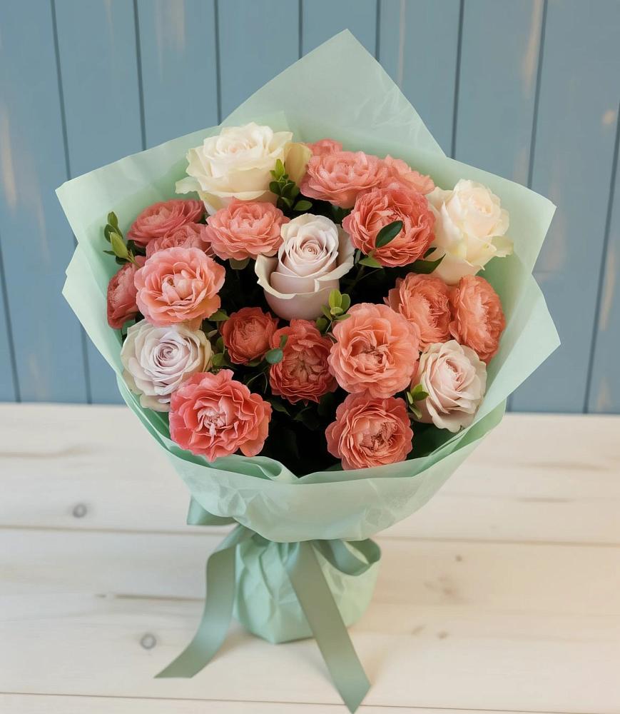 Букет цветов из: Розы в Натухаевской