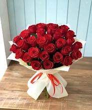 Букет 29 Красных роз в Натухаевской
