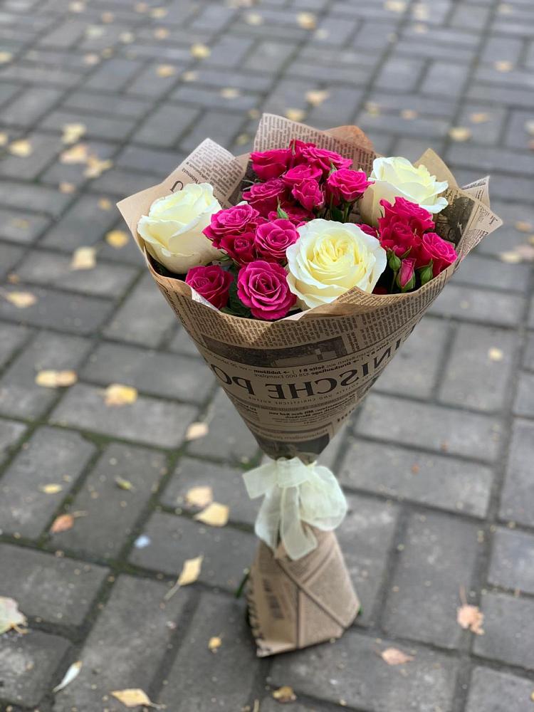 Букет цветов из: Розы в Натухаевской