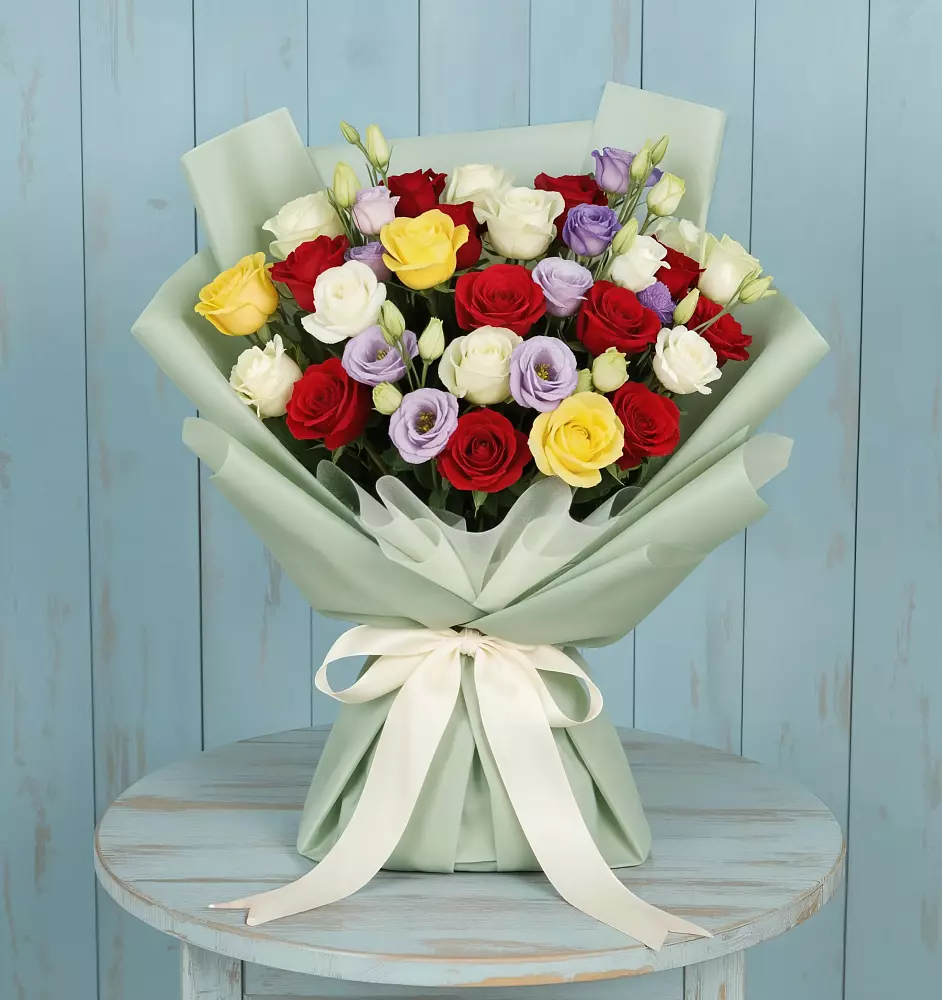 Букет цветов из: Розы в Натухаевской