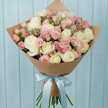 Букет цветов из:  Розы в Натухаевской